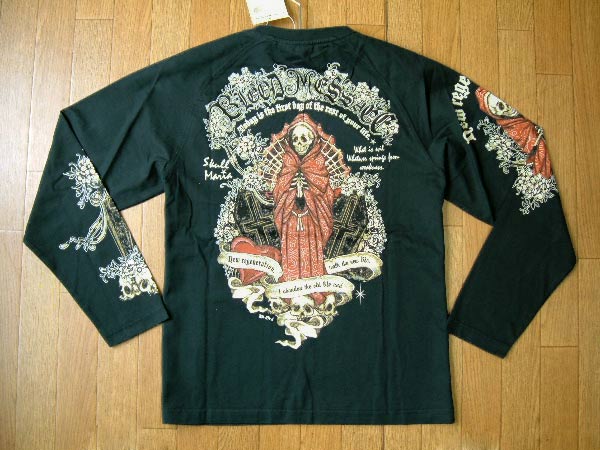 長袖Tシャツ BLLT-230 SKULL MARIAスカルドクロマリア: ブラッド